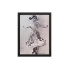 Dagmar Hansen framed print on a plain backdrop in size 12"x16".