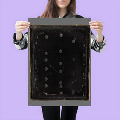 Daguerreotype of the Moon by Antoine-François-Jean Claudet, c. 1846-1852 poster 3