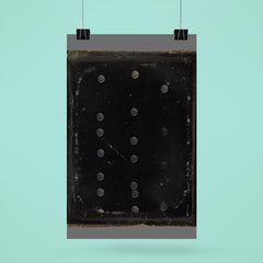 Daguerreotype of the Moon by Antoine-François-Jean Claudet, c. 1846-1852 poster 6