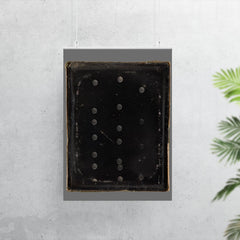 Daguerreotype of the Moon by Antoine-François-Jean Claudet, c. 1846-1852 poster 7