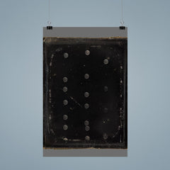 Daguerreotype of the Moon by Antoine-François-Jean Claudet, c. 1846-1852 poster 9