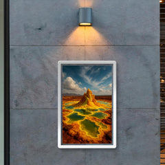 Dallol Volcano Ethiopia poster 2