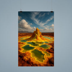 Dallol Volcano Ethiopia poster 9