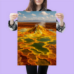 Danakil Depression Ethiopia poster 3