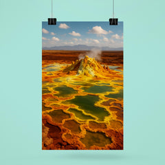 Danakil Depression Ethiopia poster 6
