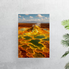 Danakil Depression Ethiopia poster 7
