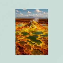 Danakil Depression Ethiopia poster 8