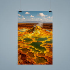 Danakil Depression Ethiopia poster 9