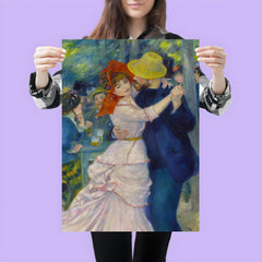 Dance at Bougival by Pierre Auguste Renoir poster 3