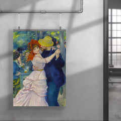 Dance at Bougival by Pierre Auguste Renoir poster 4