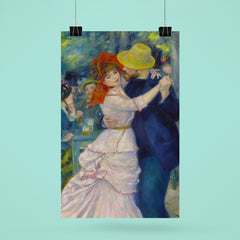 Dance at Bougival by Pierre Auguste Renoir poster 6