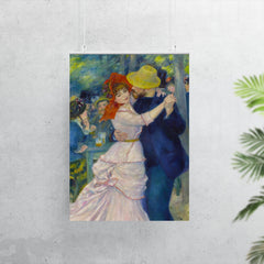 Dance at Bougival by Pierre Auguste Renoir poster 7