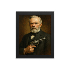 Daniel B Wesson framed print on a plain backdrop in size 8"x10".