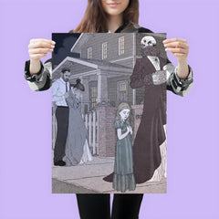 Danse Macabre by Robert Warren Harrison, 1918 poster 3