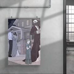 Danse Macabre by Robert Warren Harrison, 1918 poster 4