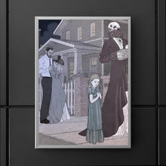 Danse Macabre by Robert Warren Harrison, 1918 poster 5