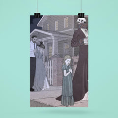 Danse Macabre by Robert Warren Harrison, 1918 poster 6