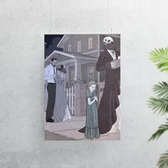 Danse Macabre by Robert Warren Harrison, 1918 poster 7