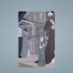 Danse Macabre by Robert Warren Harrison, 1918 poster 9