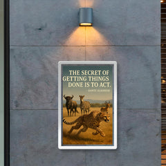 dante alighieri quote cheetah in motion inspiring poster poster 2