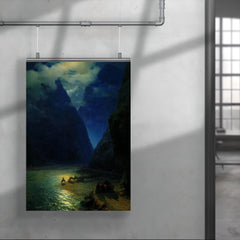 Darial Gorge by Ivan Aivazovsky, 1862 poster 4