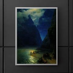 Darial Gorge by Ivan Aivazovsky, 1862 poster 5