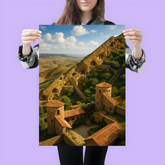 David Gareja Cave Monasteries Georgia poster 3