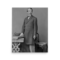 David Livingstone poster on a plain backdrop in size 16"x20".