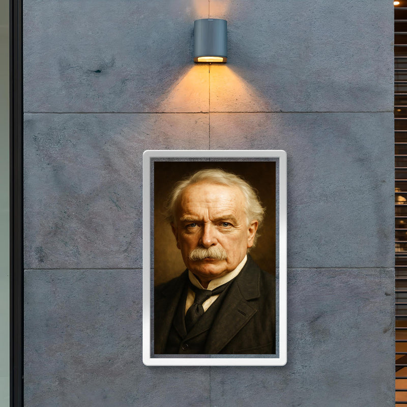 David Lloyd George portrait poster 2