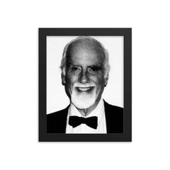 David McClelland framed print on a plain backdrop in size 8"x10".