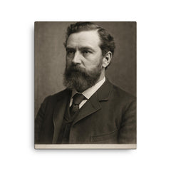 David R Wilson canvas print on a plain backdrop in size 16"x20".