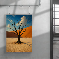 Deadvlei Clay Pan Namibia poster 4