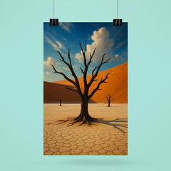Deadvlei Clay Pan Namibia poster 6