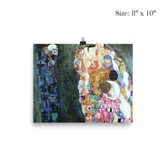 Death and Life by Gustav Klimt, 1910 poster 4