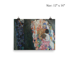 Death and Life by Gustav Klimt, 1915 poster 3