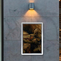 Death and the Soldier by Hans Larwin, 1917 poster 2