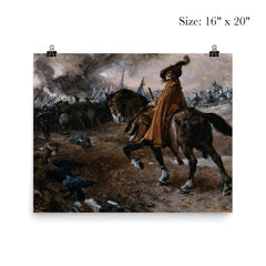 Death as General by Edgar Bundy, 1911 poster 2