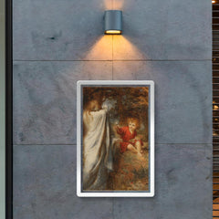 Death Turning Away From an Innocent Child by Henry John Stock, 1893 poster 2