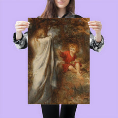 Death Turning Away From an Innocent Child by Henry John Stock, 1893 poster 3