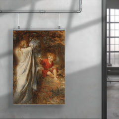 Death Turning Away From an Innocent Child by Henry John Stock, 1893 poster 4