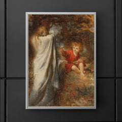 Death Turning Away From an Innocent Child by Henry John Stock, 1893 poster 5