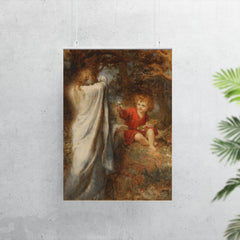 Death Turning Away From an Innocent Child by Henry John Stock, 1893 poster 7