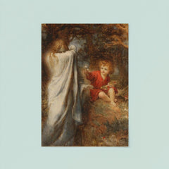 Death Turning Away From an Innocent Child by Henry John Stock, 1893 poster 8