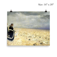 Defeated. Requiem by Vasily Vereshchagin, 1879 poster 2