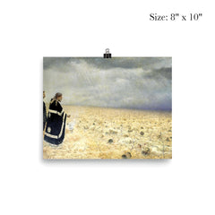 Defeated. Requiem by Vasily Vereshchagin, 1879 poster 4