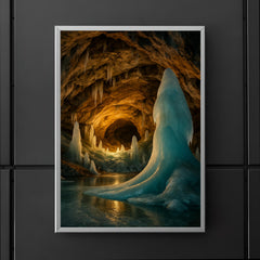 Demanovska Ice Cave Slovakia poster 5