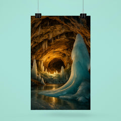 Demanovska Ice Cave Slovakia poster 6