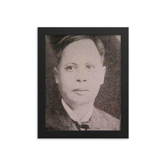 Deodato Arellano framed print on a plain backdrop in size 8"x10".