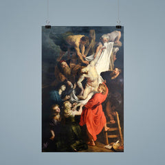 Descent from the Cross by Peter Paul Rubens poster 9