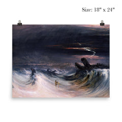 Destruction of Tyre by John Martin, 1840 poster 5